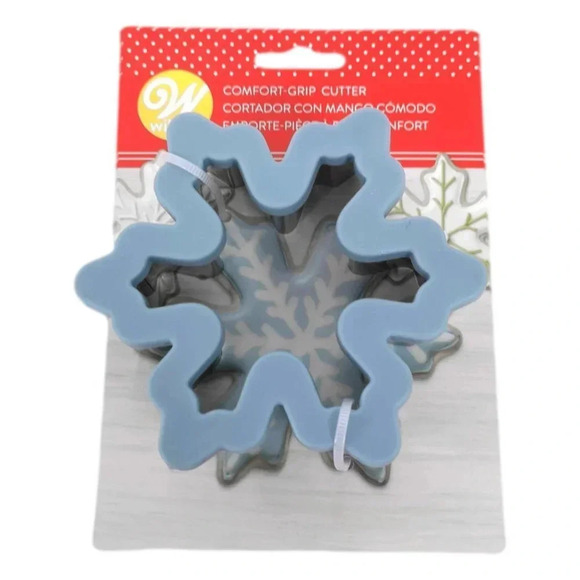 Wilton Original Cookie Cutter Comfort Grip  Christmas Snow Flake New - Picture 2 of 4